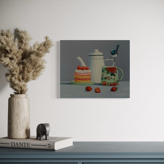 Cake, Mug and Wren