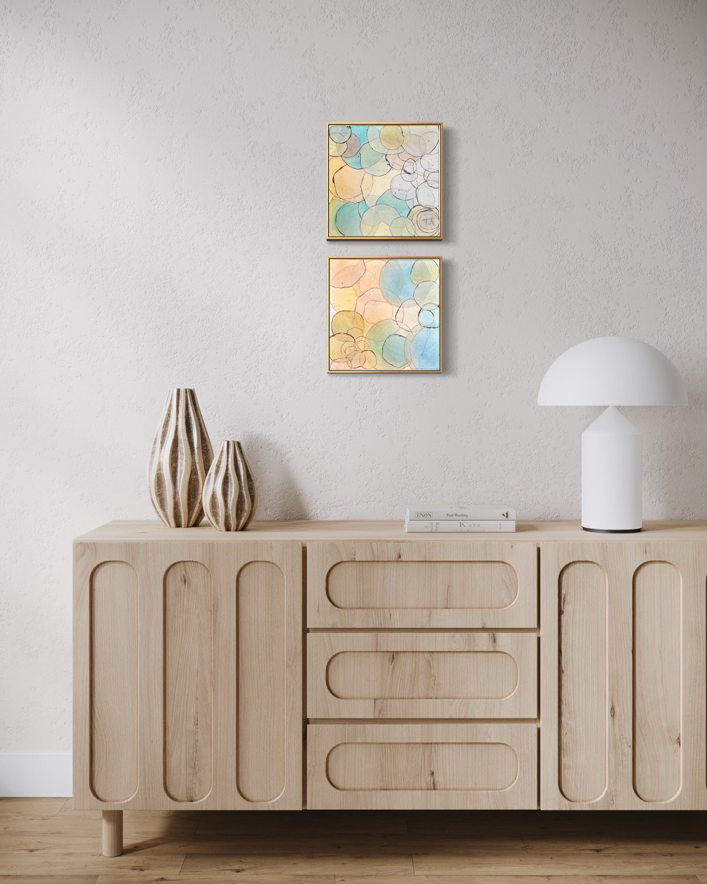 Traces of Stillness (Diptych)