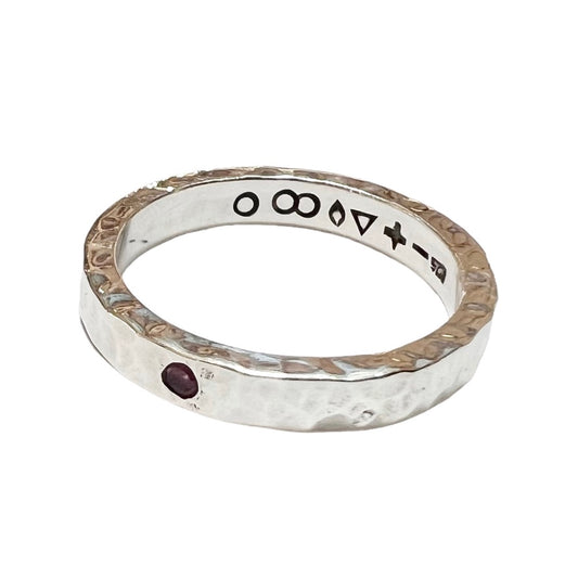 Ring - Celestial with Ruby
