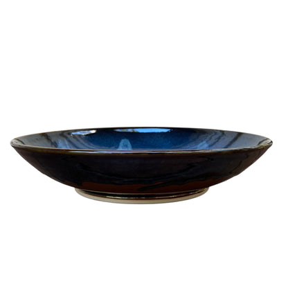 Centrepiece Bowl Blue with Decoration