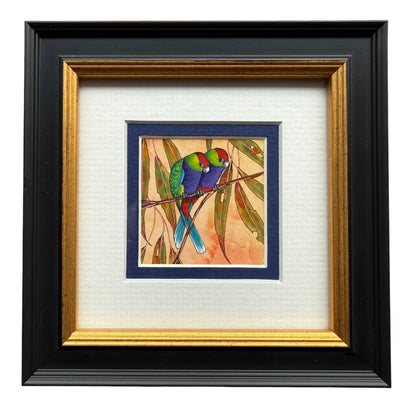 Red Capped Parrot Duo - Navy, Spring 2026