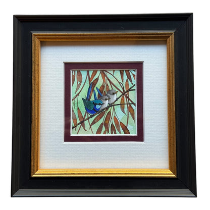 Splendid Fairy Wren Trio - Burgandy 2026