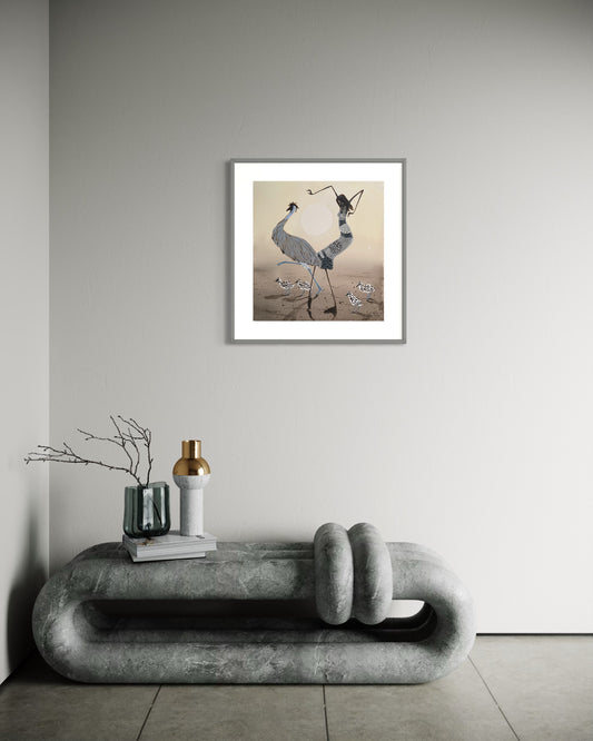Dancer with Emu