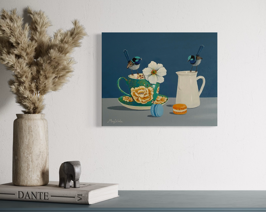 Tea Cup & Two Wrens 2026