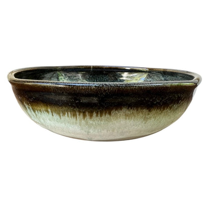 Large Serving Dish - Jun with Copper Red