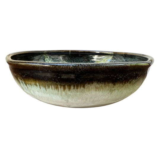 Large Serving Dish - Jun with Copper Red