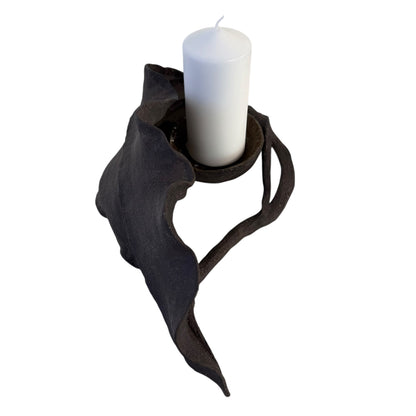Medium Leaf Candle / Incense Holder (Truffle) - Contemporary Women 2026