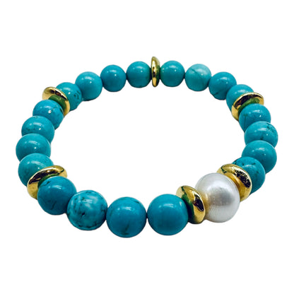 Bracelet - Beaded Turquoise