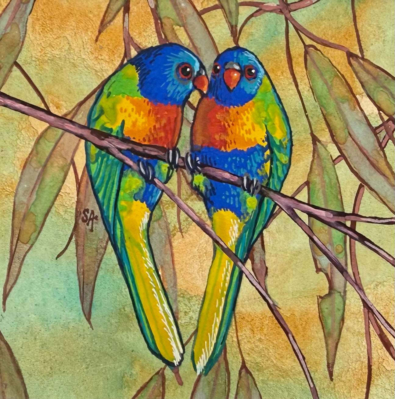 Rainbow Lorikeet - Navy 2026