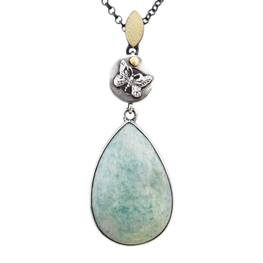 Pendant - Aventurine Butterfly