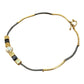 Necklace - 12.5mm Champagne South Sea and Black Tigereye