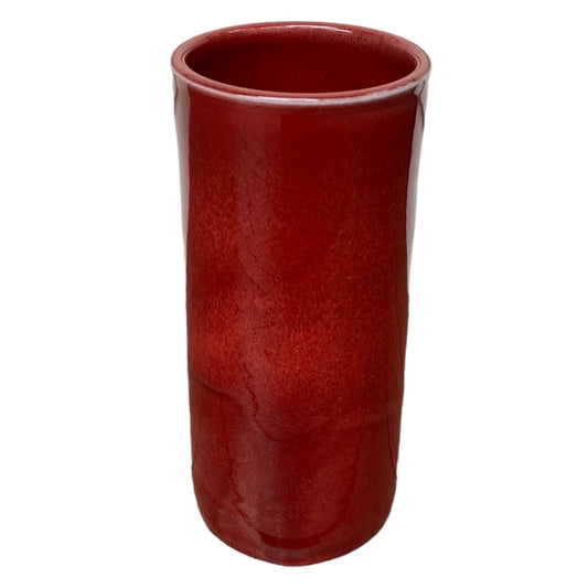 Tall Vase, Large - Copper Red