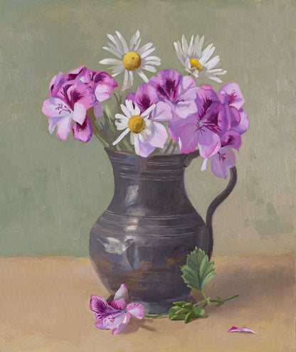 Pelargoniums and Daisies - Easter 2026
