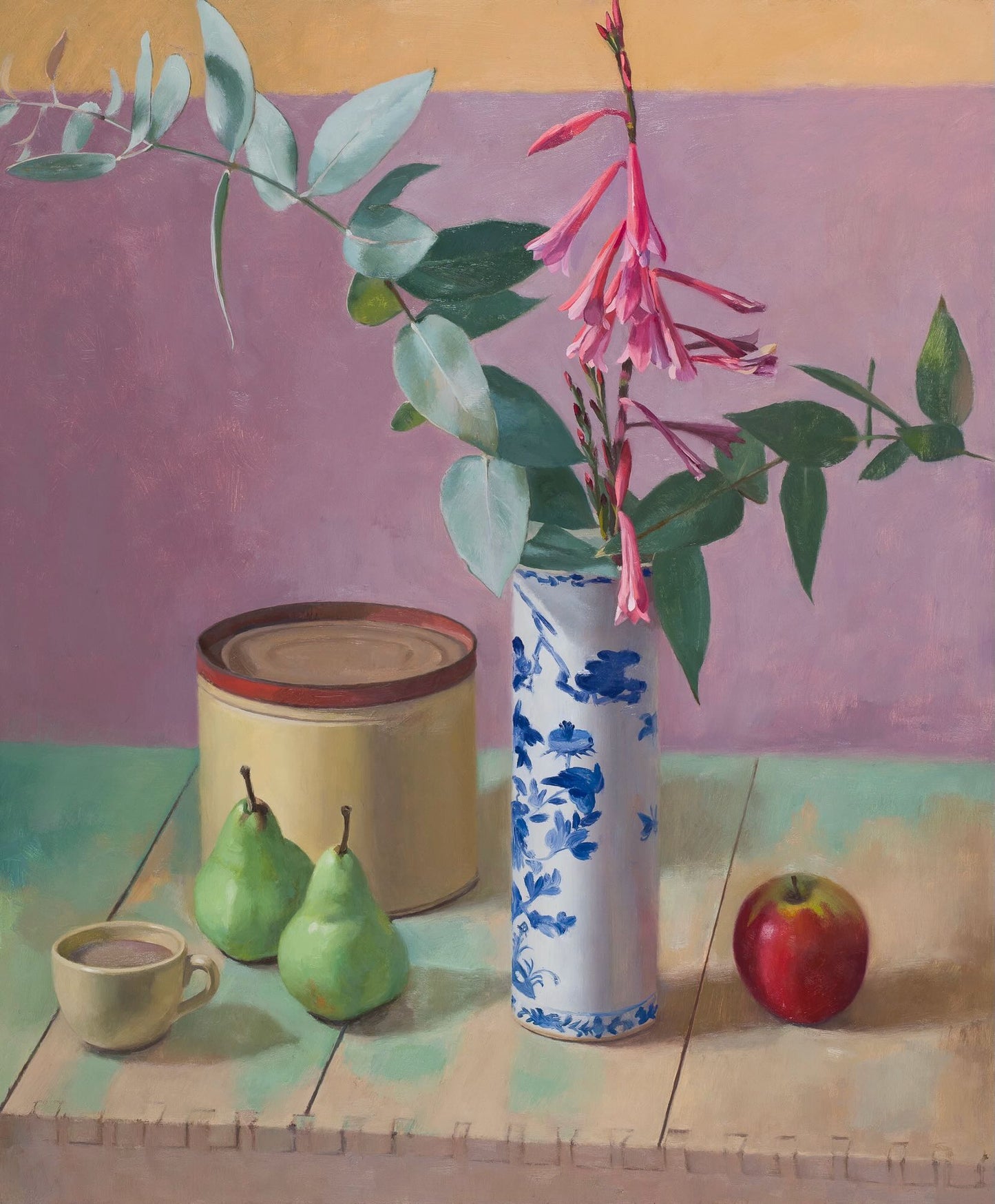 Watsonia and Eucalyptus Leaves Still Life  - Easter 2026