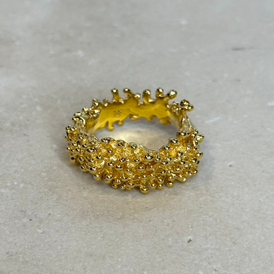 Ring - Anemone, Yellow Gold