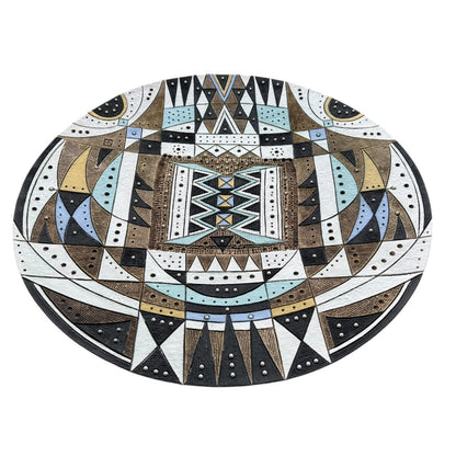 Extra Large Round Platter - Blue Green