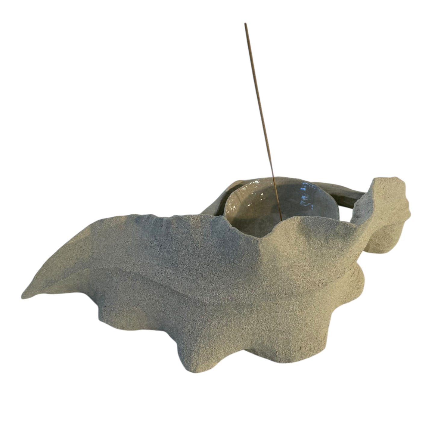 Medium Leaf Candle / Incense Holder (Sandy) - Contemporary Women 2026