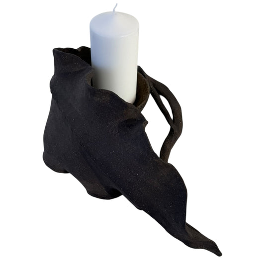 Medium Leaf Candle / Incense Holder (Truffle) - Contemporary Women 2026
