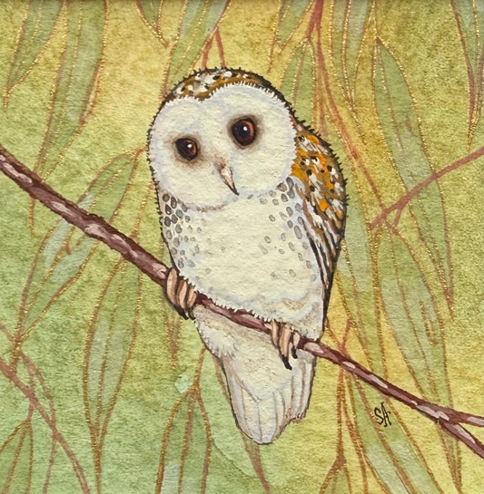 Barn Owl - Forest Green 2026