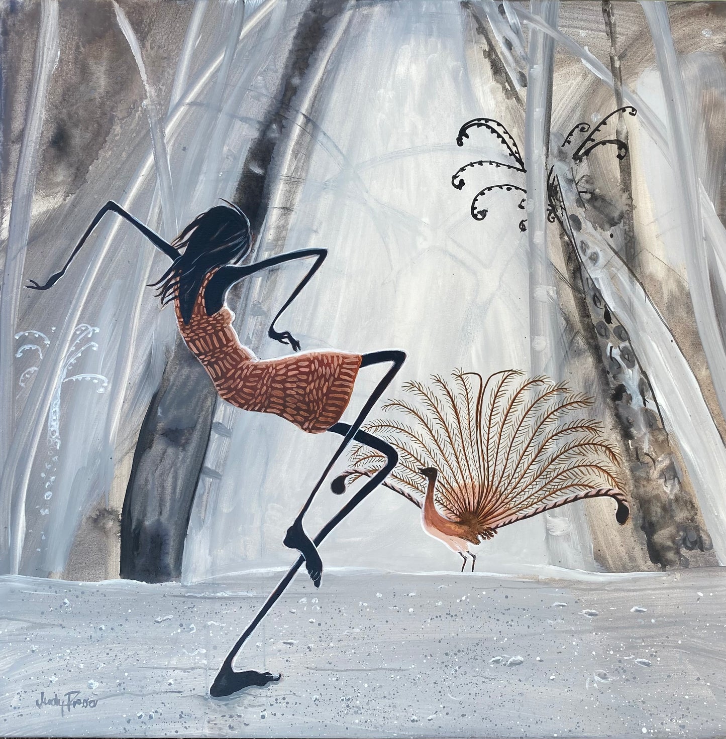 Lyrebird Dancer