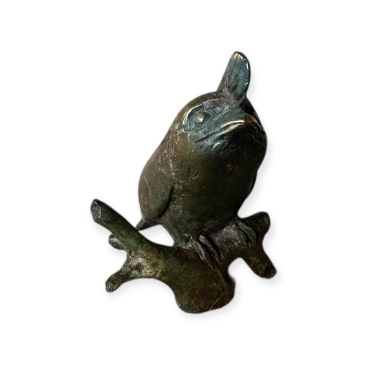 Frogmouth on Stump with Mouse 3 of 50