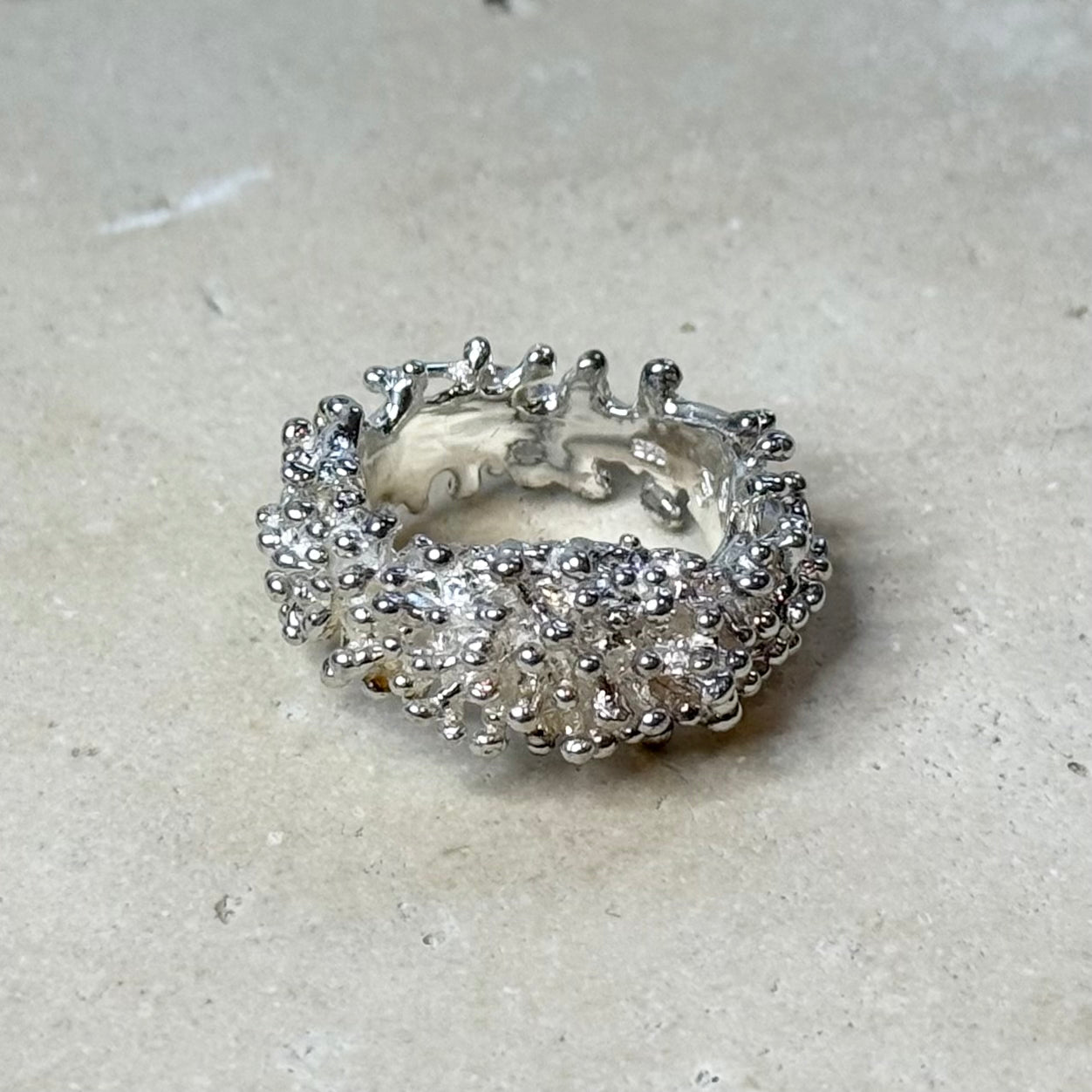 Ring - Anemone, Silver