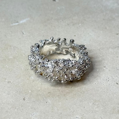Ring - Anemone, Silver