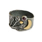 Ring - Three Grasses Garnet