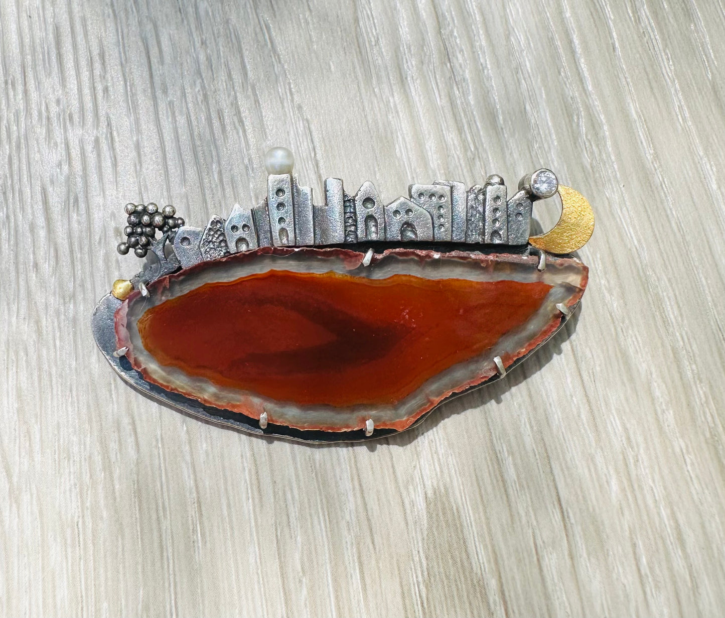 Brooch - Estuary Views