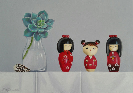 Succulent and Dolls