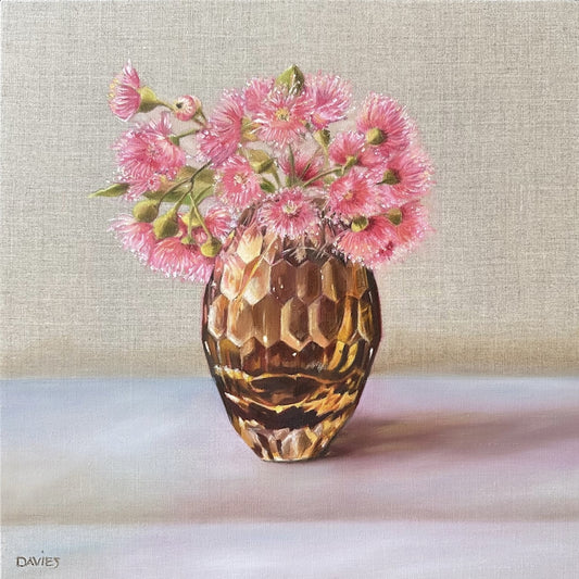 Bevelled Glass and Pink Gum