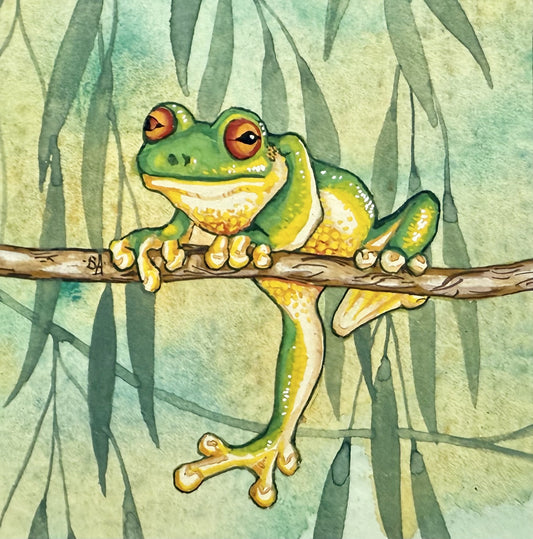 Green Tree Frog 2  - Winter 2025