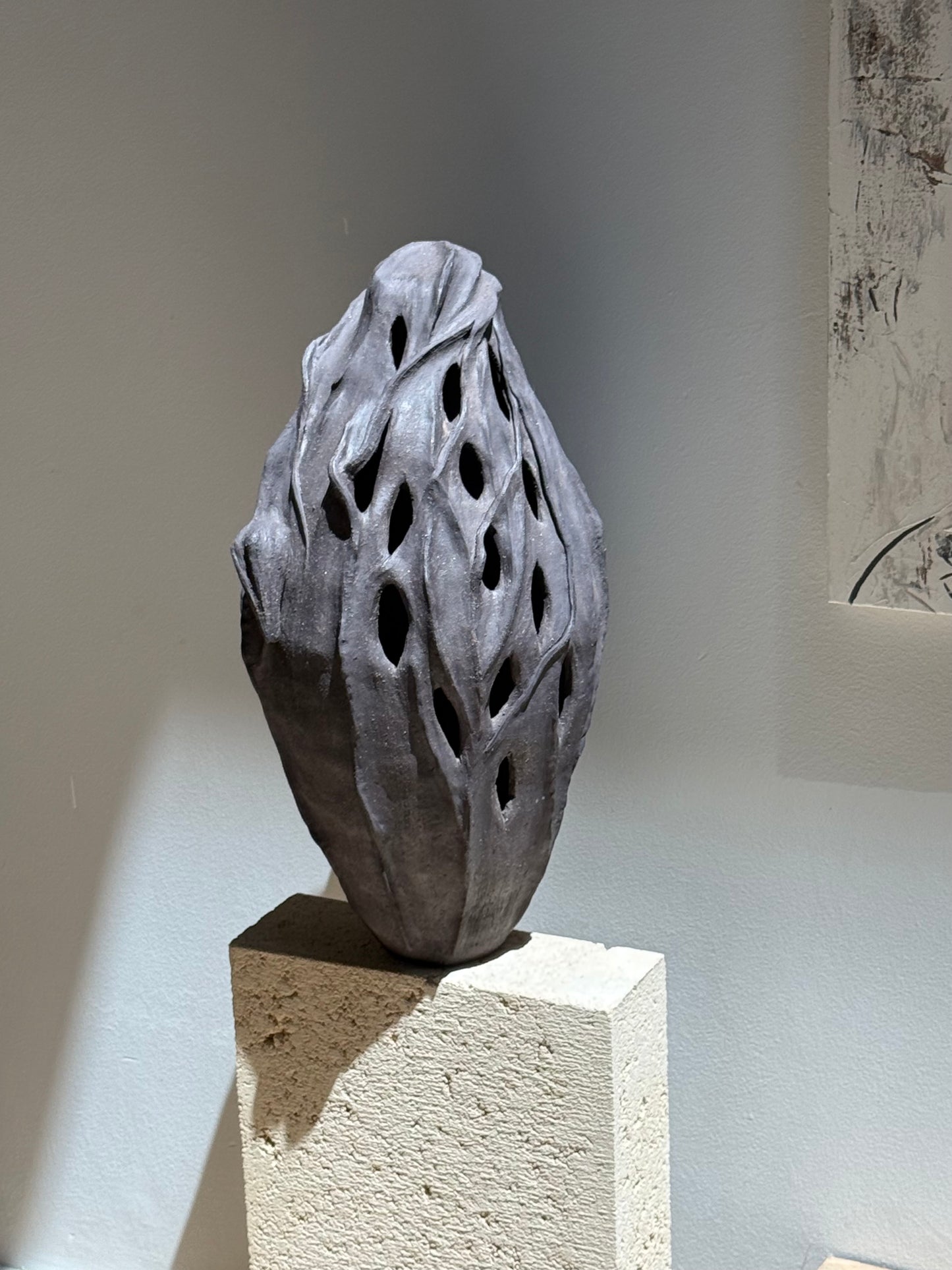 Breath of Stone VI - Black / Truffle (Large) Sculpture - Contemporary Women 2026