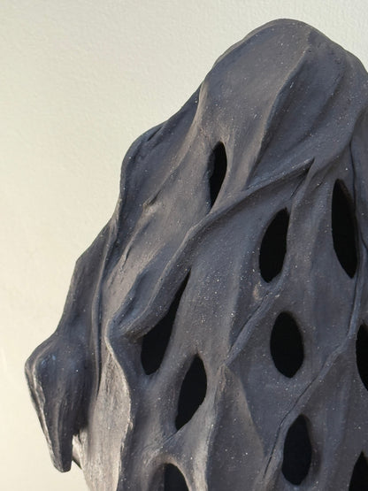 Breath of Stone VI - Black / Truffle (Large) Sculpture - Contemporary Women 2026