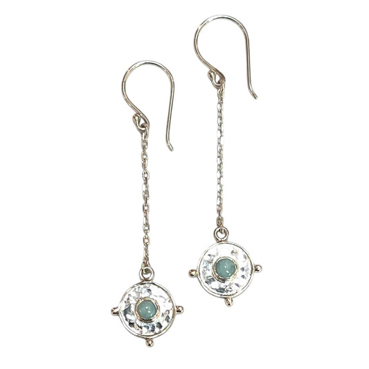 Earrings - Amulet with Larimar