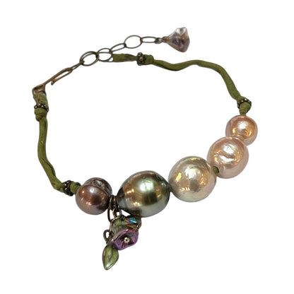 Bracelet - Tahitian and Edison Pearls