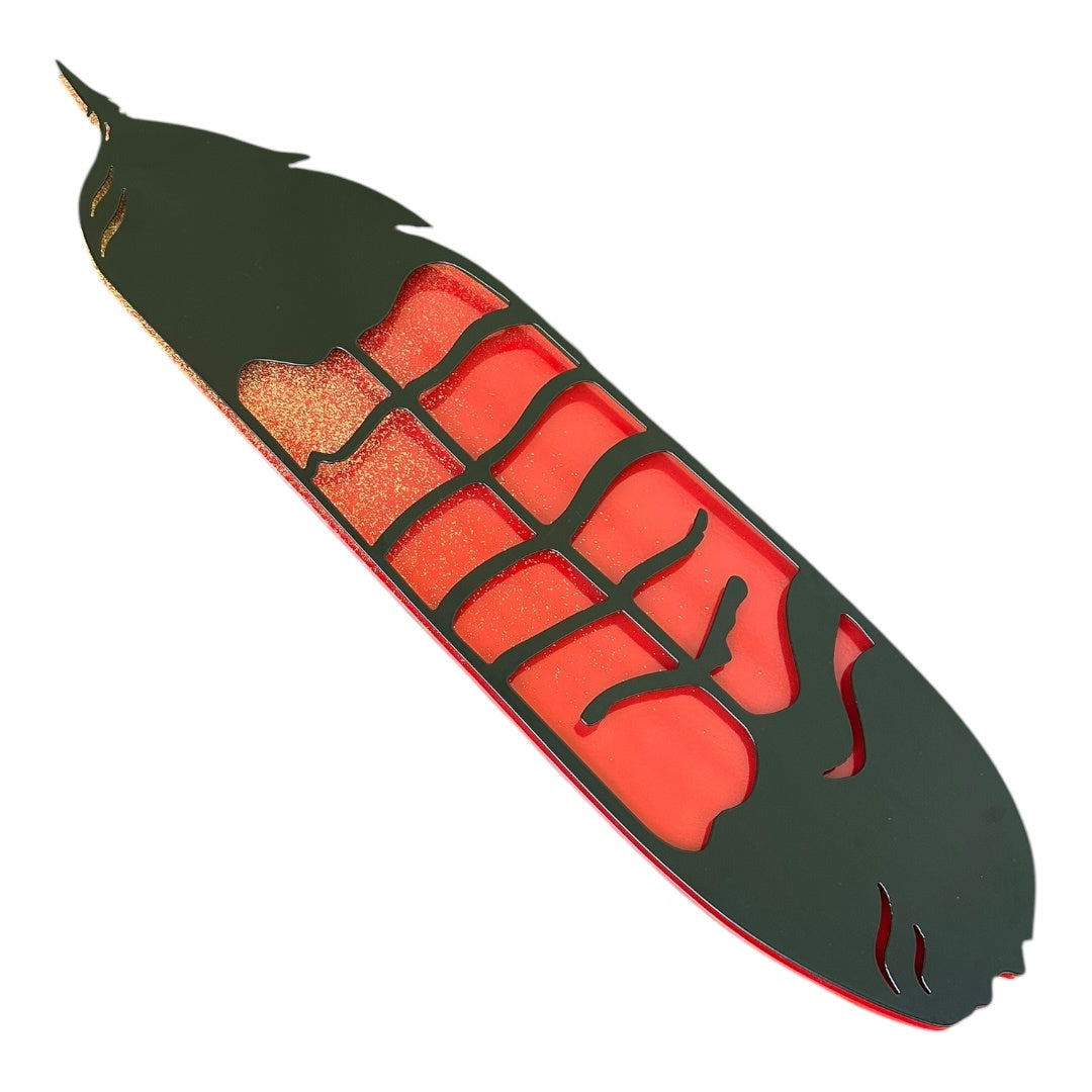 Black Cockatoo Feather 1