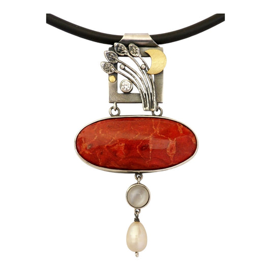 Pendant - Red Canna