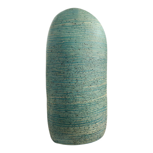 Tall Vessel ~ Contour Blue, Large