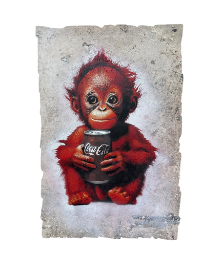 Coke Monkey 9 (White)