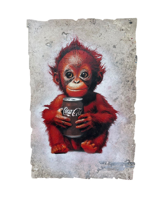 Coke Monkey 9 (White)