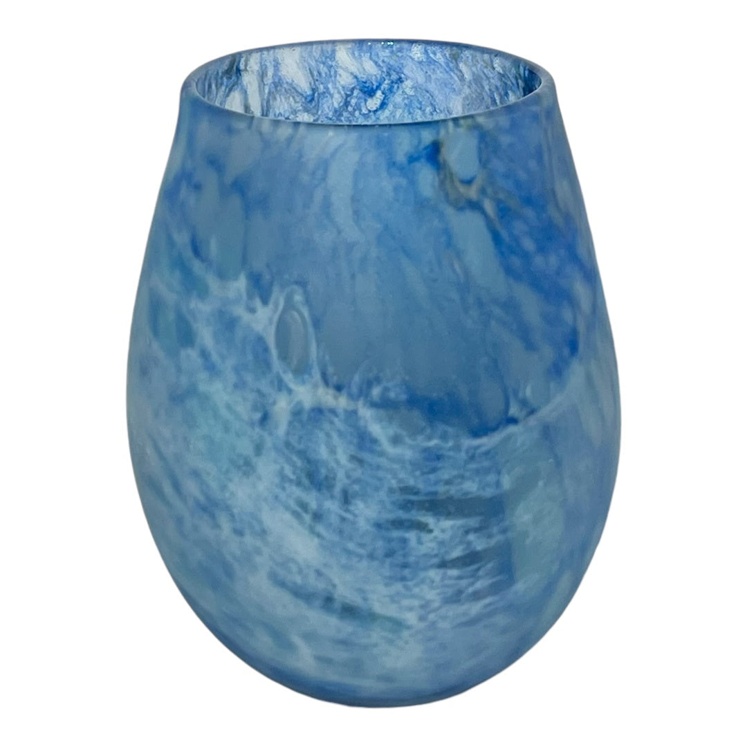 Vase - Seafoam Small Blue