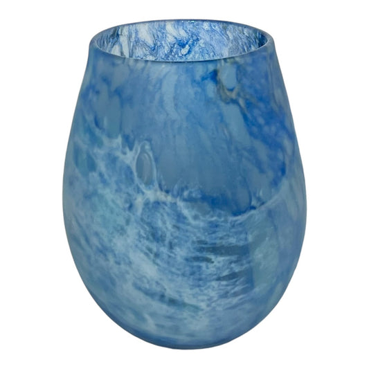 Vase - Seafoam Small Blue