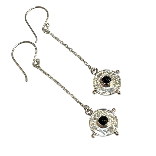 Earrings - Amulet with Onyx