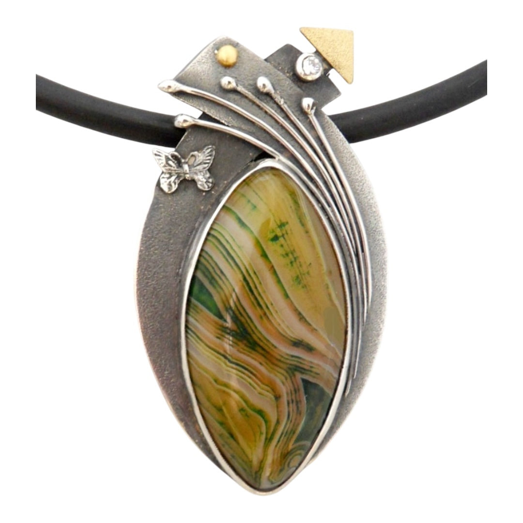 Pendant - Visiting Butterfly