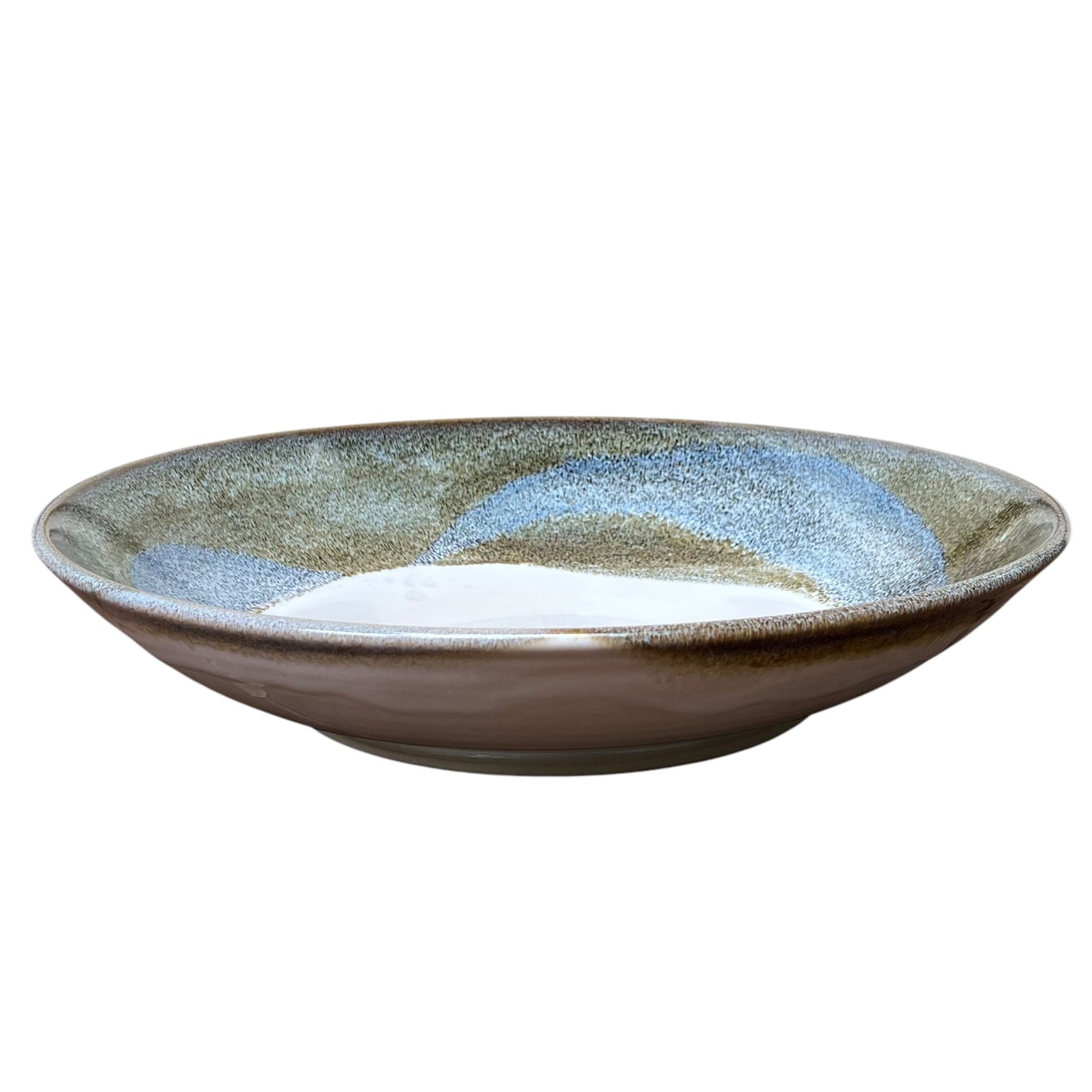 Centrepiece Bowl - Hare's Fur with Decoration