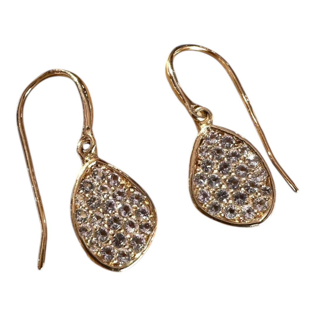 Earrings -  Echoes of the Sea, Featuring  White Topaz