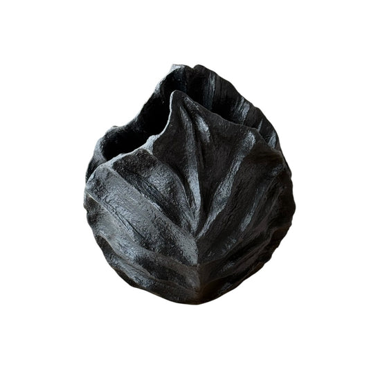 Black Ceramic Sculpture II - Tenderness Collection