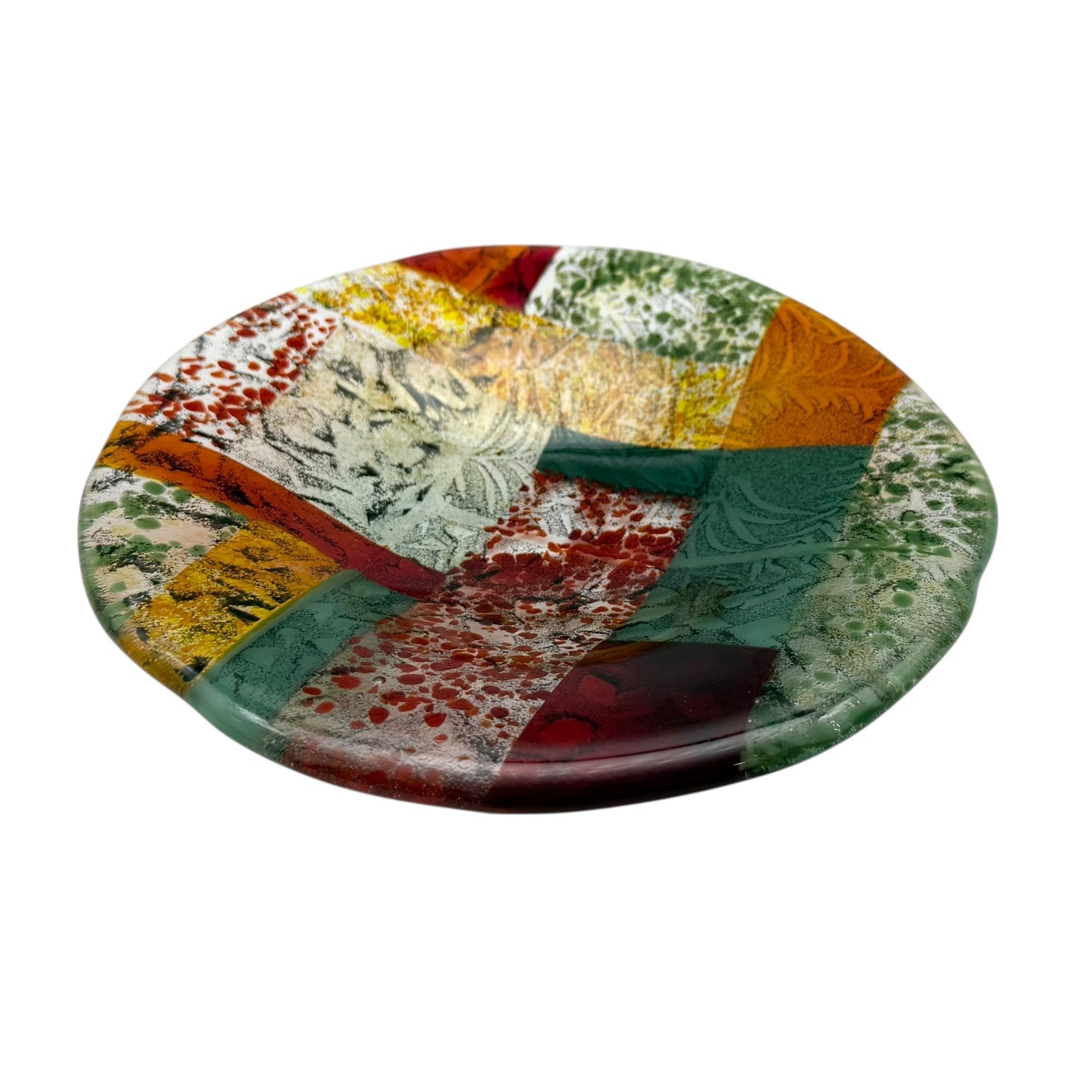 Small Round Plate - Summer