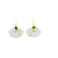 Earrings - Coral Garden Drops with Peridot